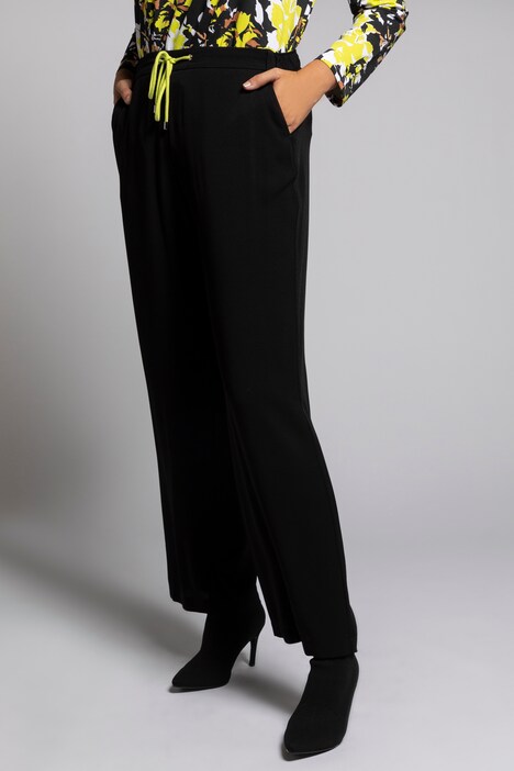Neon Drawstring Straight Leg Marlene Fit Pants