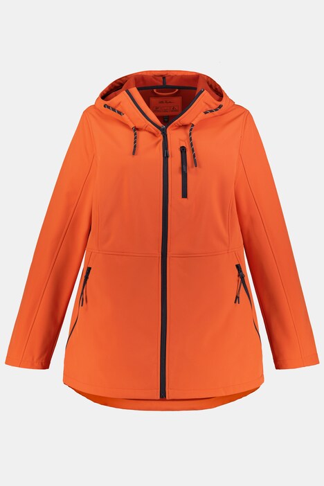 Contrast Zipper Triple Function Softshell Jacket