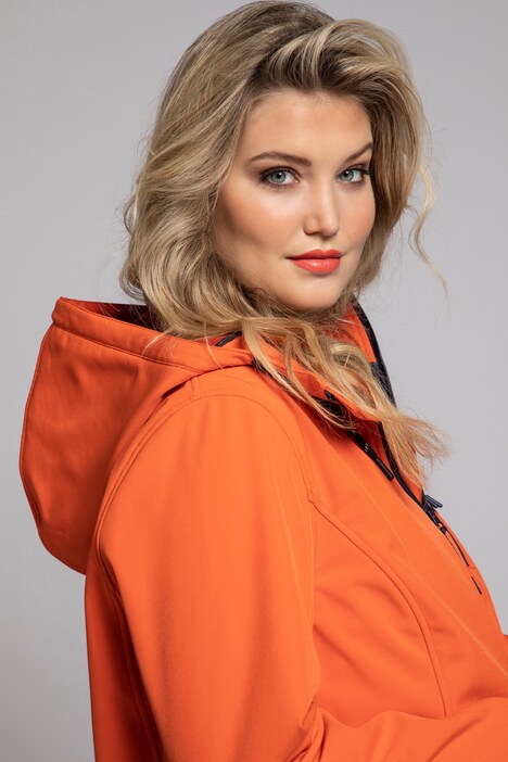 Contrast Zipper Triple Function Softshell Jacket
