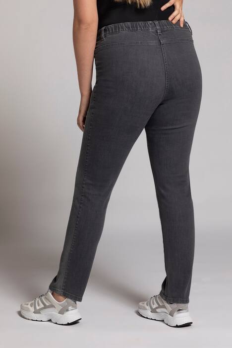 Jeans Sienna, Elastikbund, schmales Bein