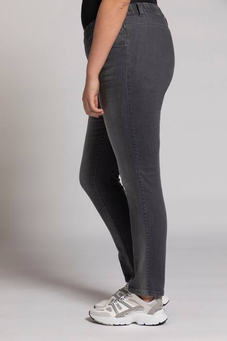 Jeans Sienna, Elastikbund, schmales Bein