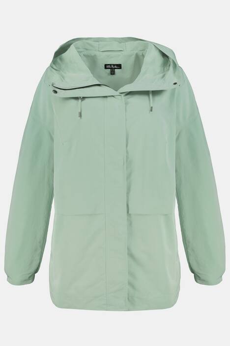 Kurzjacke, Kapuze, 2-Wege-Zipper, Komplettfutter