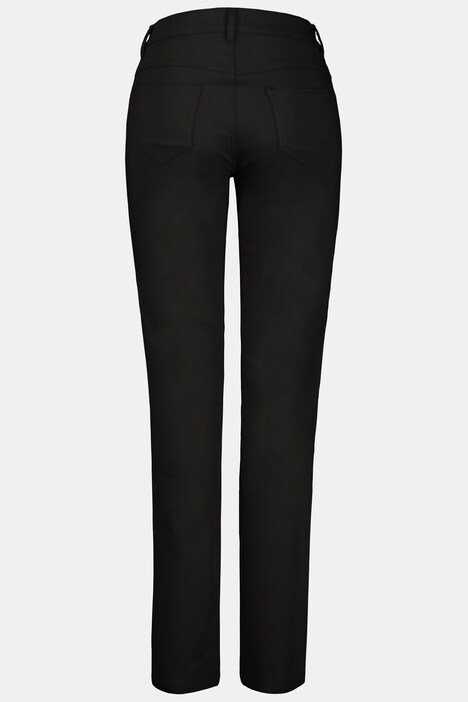 Hose Julia, Zipper-Detail, schmale 5-Pocket