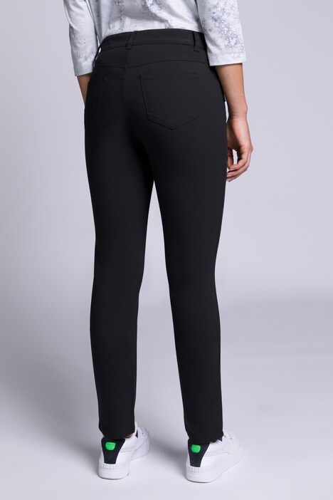 Hose Julia, Zipper-Detail, schmale 5-Pocket