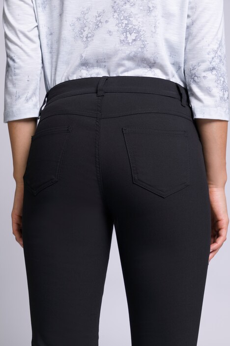 Hose Julia, Zipper-Detail, schmale 5-Pocket