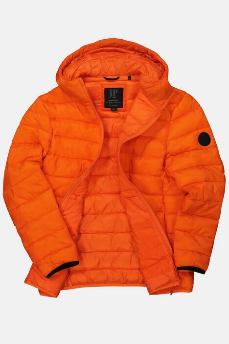 Steppjacke, Fakedaunen-Wattierung, Kapuze, praktische Taschen