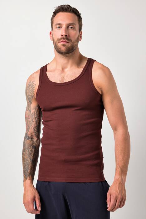 JP1880 tanktop, onderhemd, geribd, mouwloos, tot 8XL