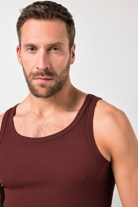 JP1880 tanktop, onderhemd, geribd, mouwloos, tot 8XL
