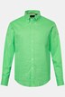 Overhemd van een linnenmix, lange mouwen, button-down kraag, modern fit