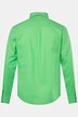 Overhemd van een linnenmix, lange mouwen, button-down kraag, modern fit