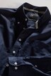 Camisa, manga larga, mezcla de lino, cuello abotonado, Modern Fit