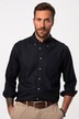 Camisa, manga larga, mezcla de lino, cuello abotonado, Modern Fit