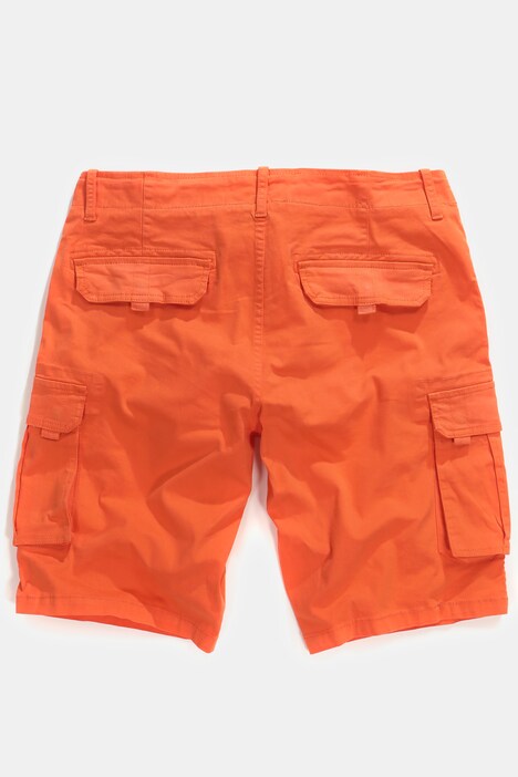 cargo bermuda, vintage look, praktische zakken, loose fit