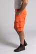 cargo bermuda, vintage look, praktische zakken, loose fit