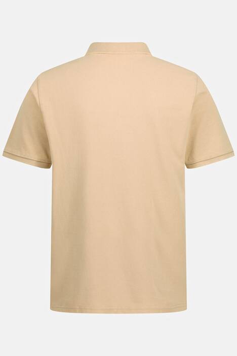 Maglia polo in piqué dal look vintage con mezze maniche