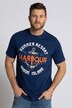 Camiseta, pack de 2, cuello redondo, manga al codo, estampado de ancla