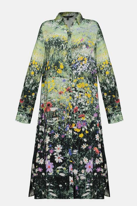 Kleid, Wiesendruck, Langarm