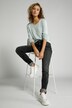 Jeans Julia, Zier-Zipper, schmales Bein