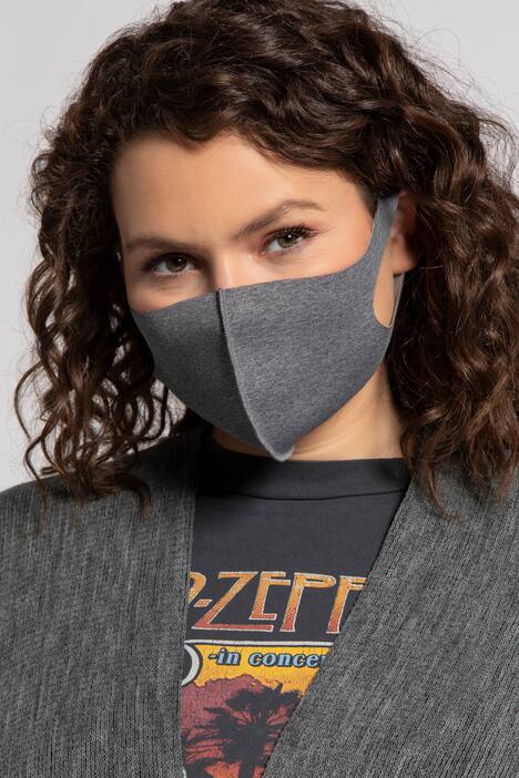 Mund-Nasen-Bedeckung, Stoffmaske, 2er-Pack
