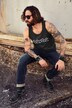 Débardeur AC/DC sans manches à col rond, T-shirts de groupe, jusqu'au 8 XL