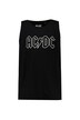 Tílko, top AC/DC, bez rukávů, kulatý výstřih, Bandshirts, do velikosti 8XL