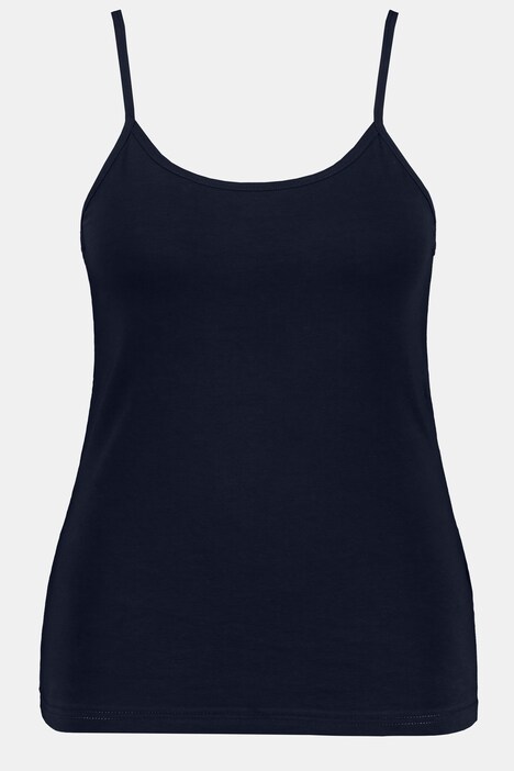 top, set van 2, gestreept / uni, spaghettibandjes, mouwloos