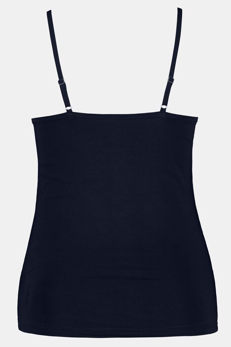 top, set van 2, gestreept / uni, spaghettibandjes, mouwloos