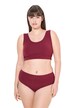 Bustier, široká ramínka, biobavlna