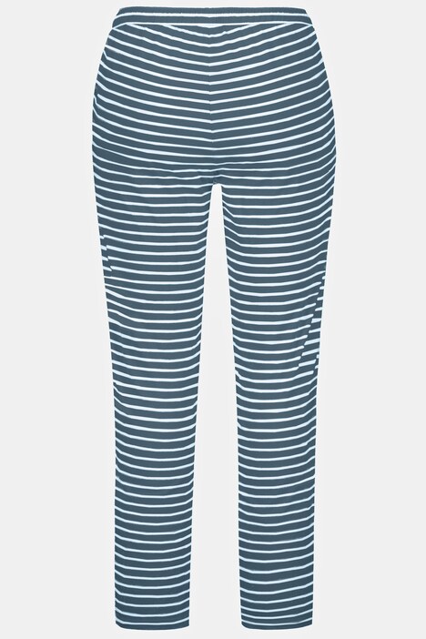 Pantalon de pyjama, rayures, coton bio