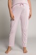 Pyjamasbukser, striber, elastisk linning, økologisk bomuld