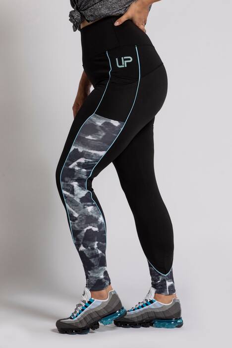 Leggings, Pinselstrich-Muster, Elastikbund