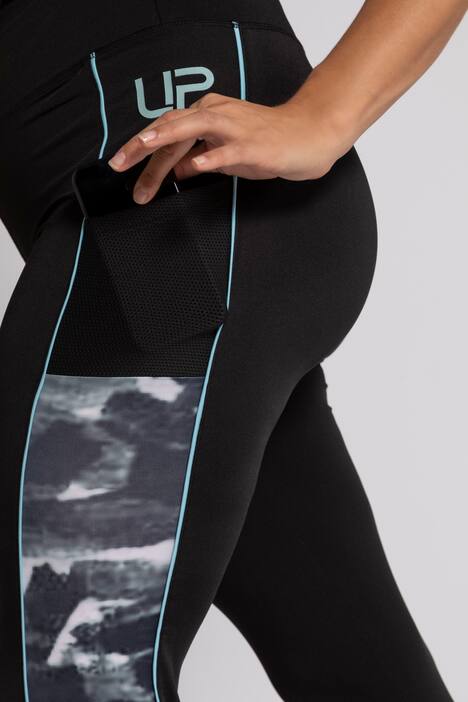 Leggings, Pinselstrich-Muster, Elastikbund