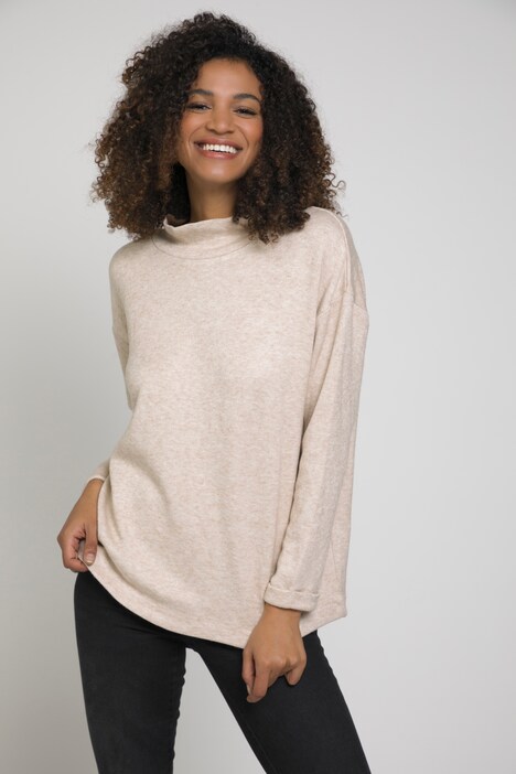 Sweatshirt, Turtle neck, Langarm