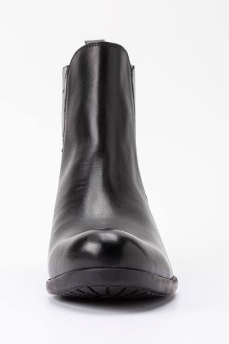 Chelsea-Boots, Nappaleder, Elastikeinsatz, Weite H