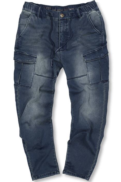 Cargo kalhoty FLEXNAMIC®, mnoho kapes, volný zúžený střih, do velikosti 8 XL