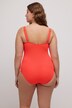 Badedragt, drapering, fin struktur og softcups