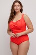 Badedragt, drapering, fin struktur og softcups