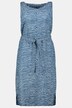 Robe, lyocell, sans manches, look denim