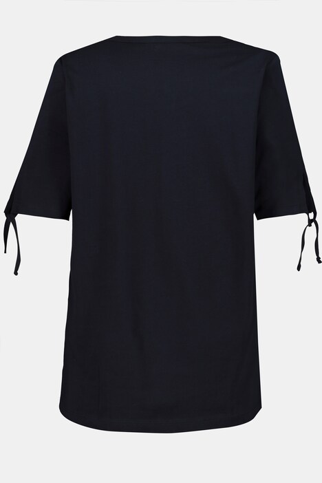 shirt, stiksel, korte mouwen, rimpeling, biologisch katoen