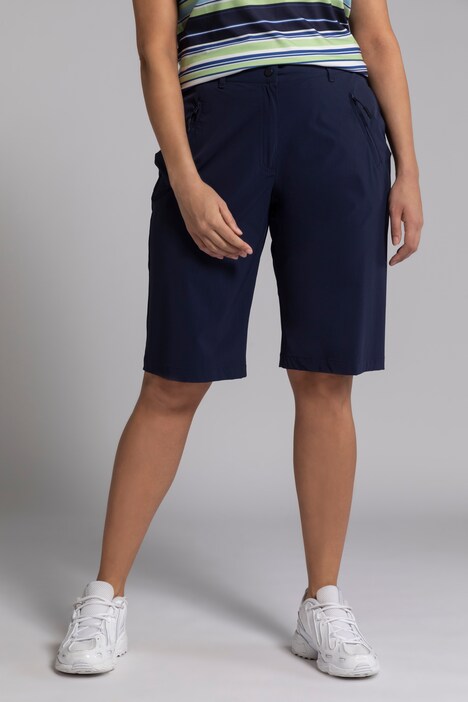 Bermuda fonctionnel, ceinture confort, zips