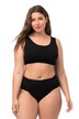 Bustier, navlékací provedení, jednobarevné provedení