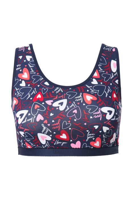Bustier, navlékací provedení, jednobarevné provedení