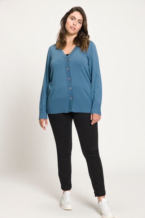 Classic Button Cardigan Sweater