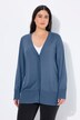 Cardigan in maglia fine con scollatura a V e abbottonatura