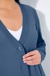 Cardigan in maglia fine con scollatura a V e abbottonatura