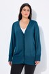 Cardigan in maglia fine con scollatura a V e abbottonatura