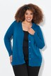 Cardigan in maglia fine con scollatura a V e abbottonatura
