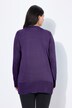 Cardigan en maille fine, encolure en V et patte de boutonnage