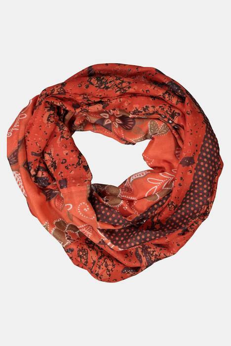 Loop, Schlauchschal, grafisches Blumenmuster