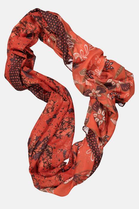 Loop, Schlauchschal, grafisches Blumenmuster